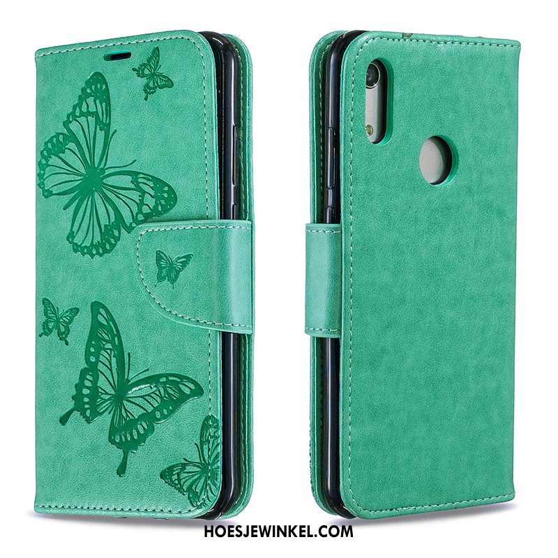 Huawei Y6s Hoesje Hoes Jeugd Vlinder, Huawei Y6s Hoesje Hanger Folio