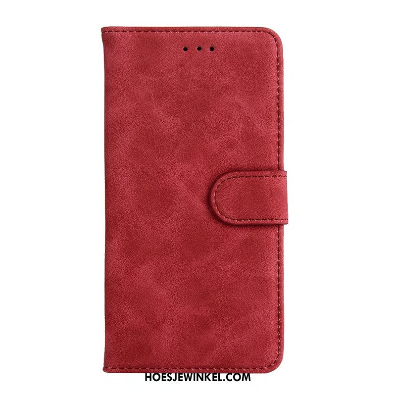 Huawei Y7 2018 Hoesje Bescherming Leren Etui Anti-fall, Huawei Y7 2018 Hoesje Clamshell Mobiele Telefoon Braun