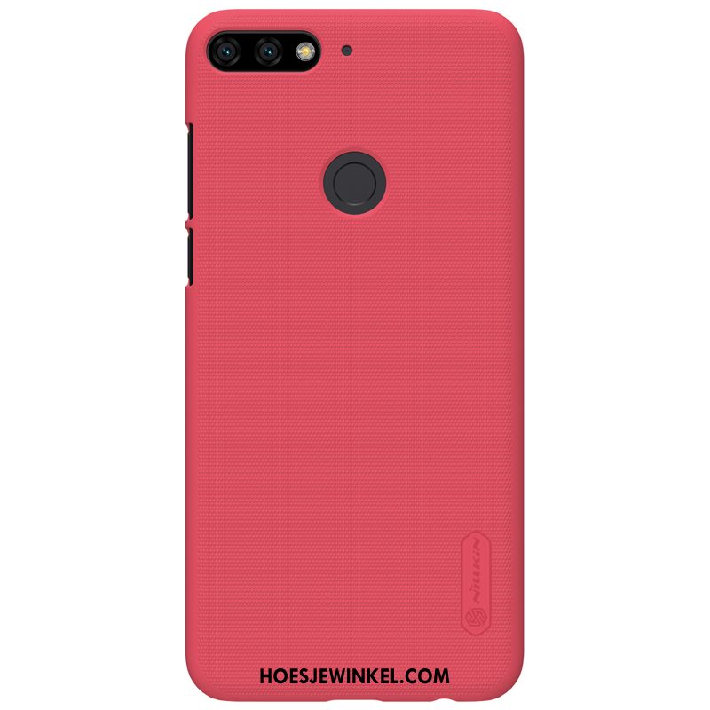 Huawei Y7 2018 Hoesje Hoes Schrobben Hard, Huawei Y7 2018 Hoesje Mobiele Telefoon Bescherming
