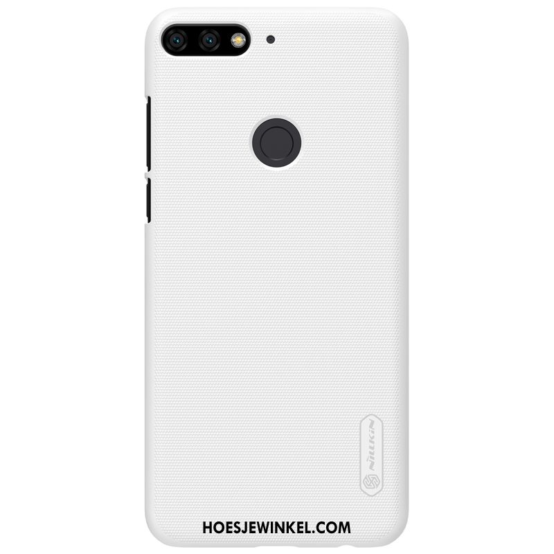 Huawei Y7 2018 Hoesje Hoes Schrobben Hard, Huawei Y7 2018 Hoesje Mobiele Telefoon Bescherming