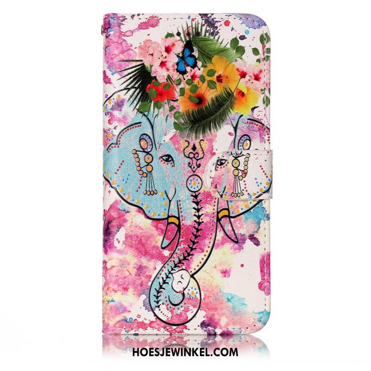 Huawei Y7 2018 Hoesje Mobiele Telefoon Hoes Blauw, Huawei Y7 2018 Hoesje Bescherming Reliëf