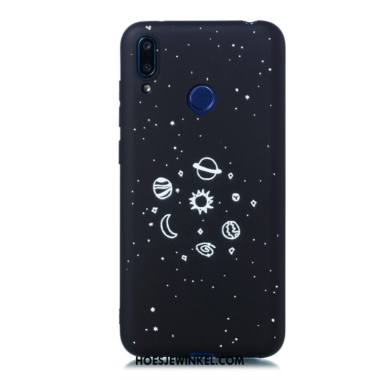 Huawei Y7 2019 Hoesje All Inclusive Spotprent Mobiele Telefoon, Huawei Y7 2019 Hoesje Anti-fall Siliconen