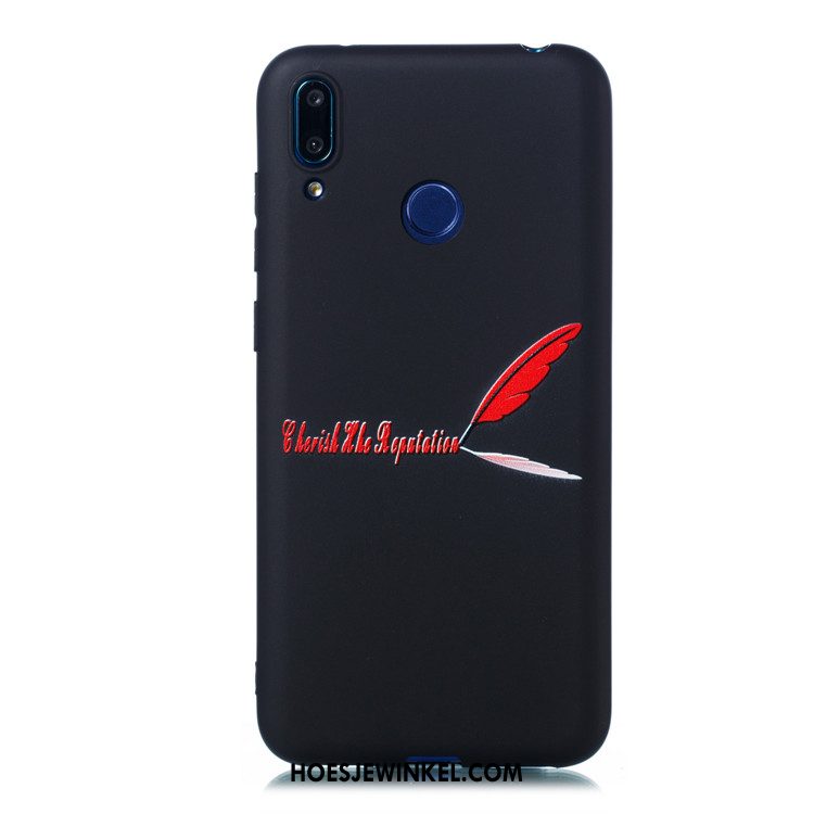 Huawei Y7 2019 Hoesje All Inclusive Spotprent Mobiele Telefoon, Huawei Y7 2019 Hoesje Anti-fall Siliconen