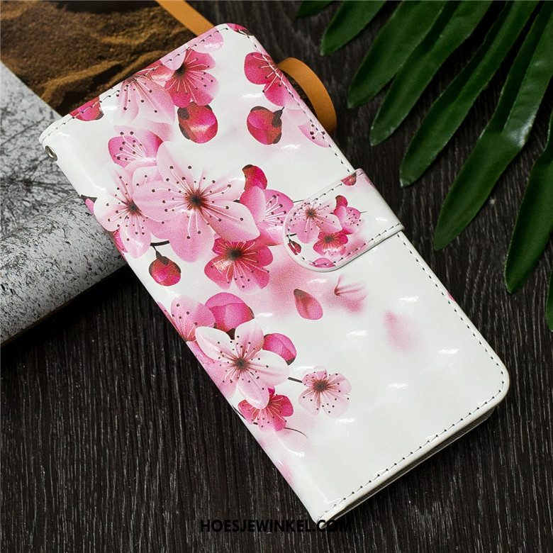 Huawei Y7 2019 Hoesje Bescherming Spotprent All Inclusive, Huawei Y7 2019 Hoesje Leren Etui Zacht