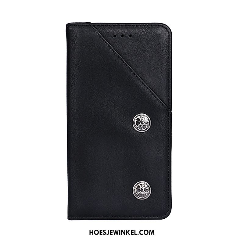 Huawei Y7 2019 Hoesje Scheppend Mobiele Telefoon Hoes, Huawei Y7 2019 Hoesje Folio Bescherming Braun