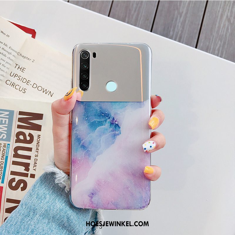 Iaomi Redmi Note 8t Hoesje Mobiele Telefoon Zacht Spotprent, Iaomi Redmi Note 8t Hoesje Mooie Mode Beige