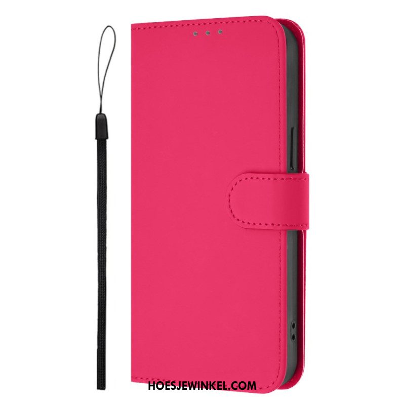 Leren Hoesje Huawei Nova 13 Pro Effen Bescherming Hoesje