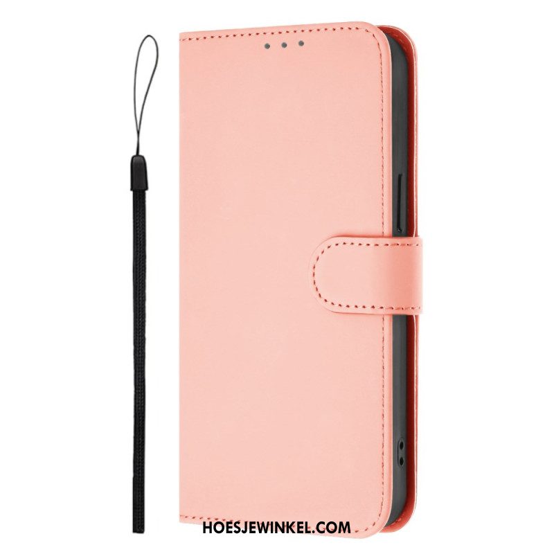 Leren Hoesje Huawei Nova 13 Pro Effen Bescherming Hoesje