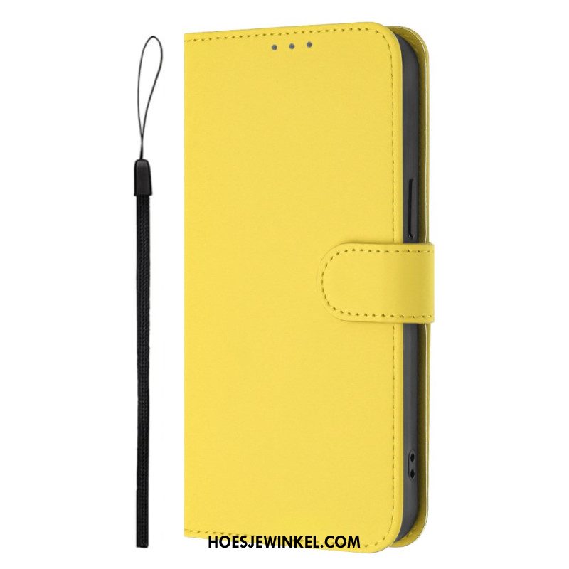 Leren Hoesje Huawei Nova 13 Pro Effen Bescherming Hoesje