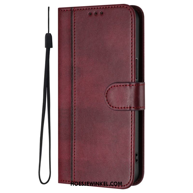 Leren Hoesje Huawei Nova 13 Pro Vintage Design Bescherming Hoesje