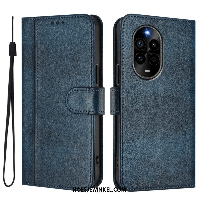 Leren Hoesje Huawei Nova 13 Pro Vintage Design Bescherming Hoesje