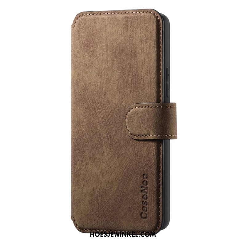 Leren Hoesje Huawei Pura 80 Pro Afneembare Hoes Caseneo Bescherming Hoesje