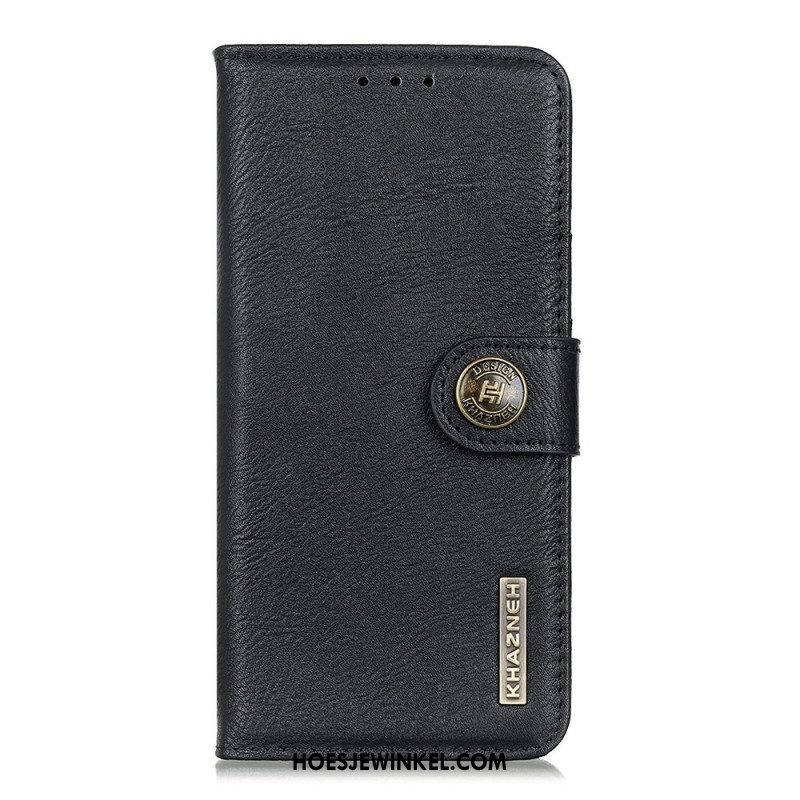 Leren Hoesje Oneplus 13 Khazneh Vintage Leer Bescherming Hoesje