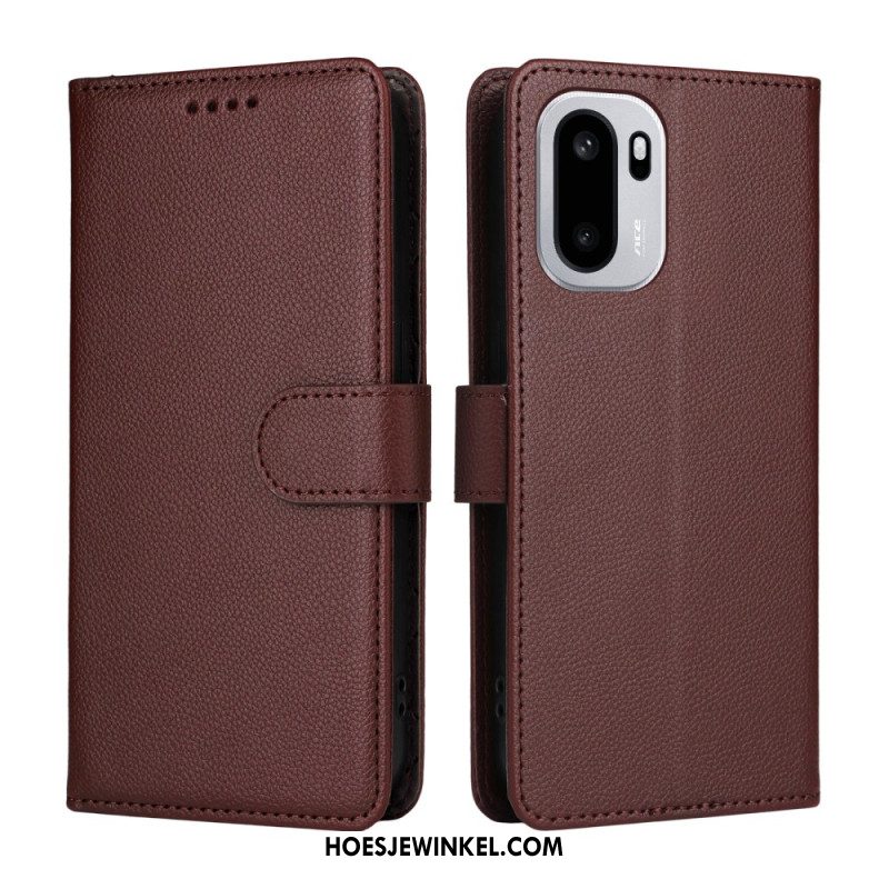 Leren Hoesje Oneplus 15r Rfid-blokkerend