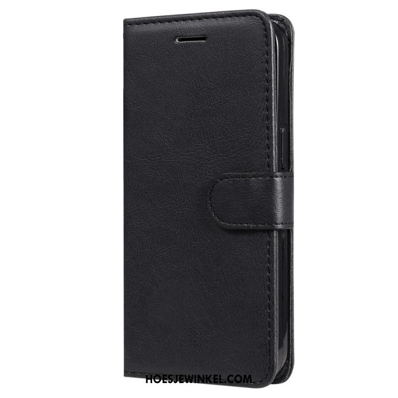 Leren Hoesje Oneplus Nord 4 Effen Leerlook