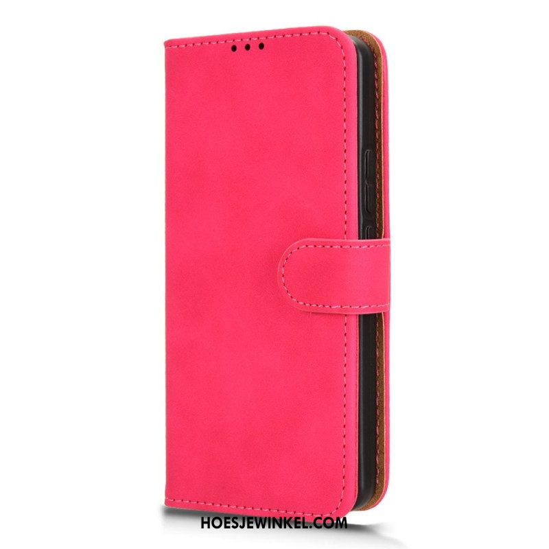 Leren Hoesje Oneplus Nord 4 Suède-effect