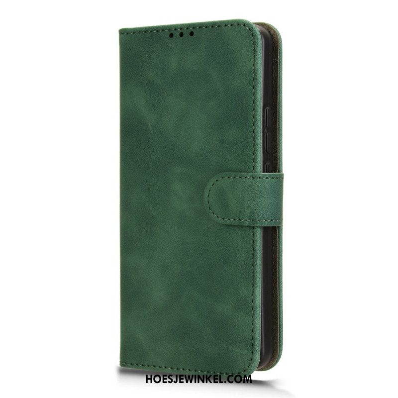 Leren Hoesje Oneplus Nord 4 Suède-effect