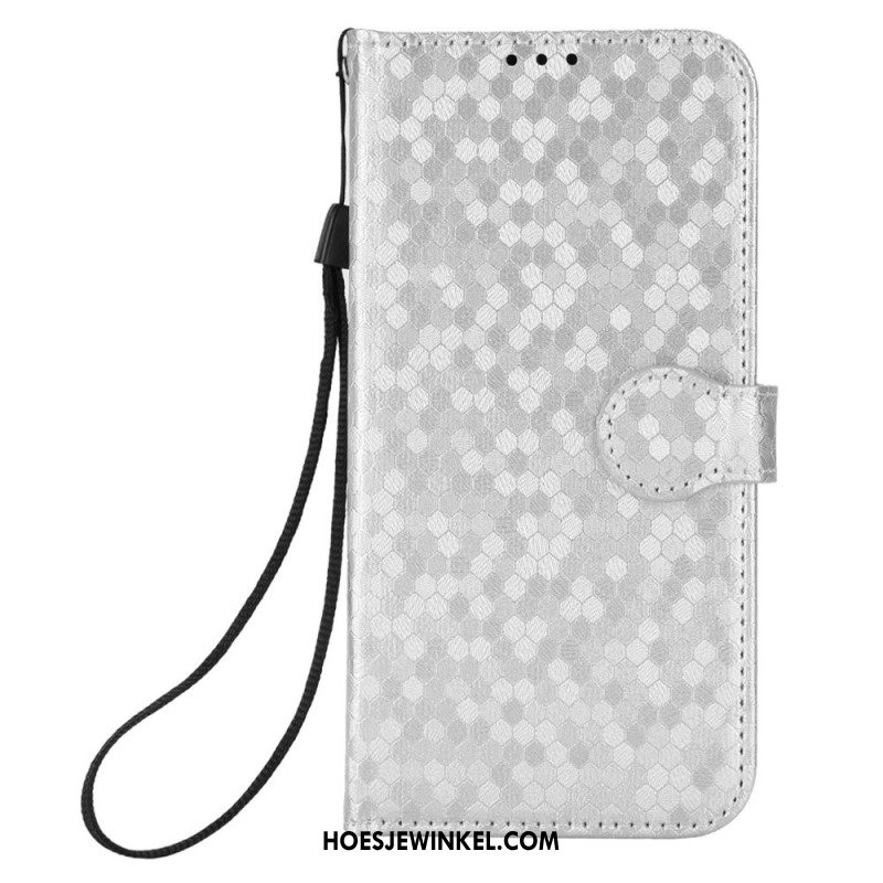 Leren Hoesje Oneplus Nord 5 Glanzend Bescherming Hoesje