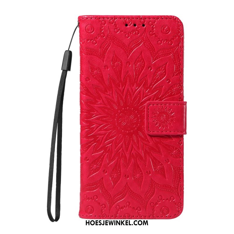 Leren Hoesje Oneplus Nord 5 Mandala Bescherming Hoesje
