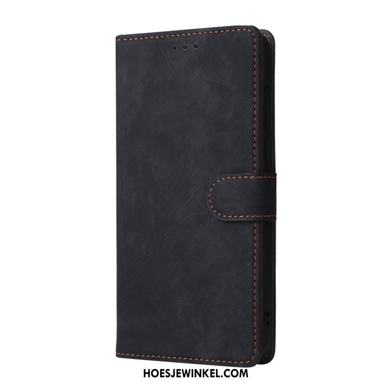 Leren Hoesje Oneplus Nord 5 Rfid-bescherming Met Suède-effect