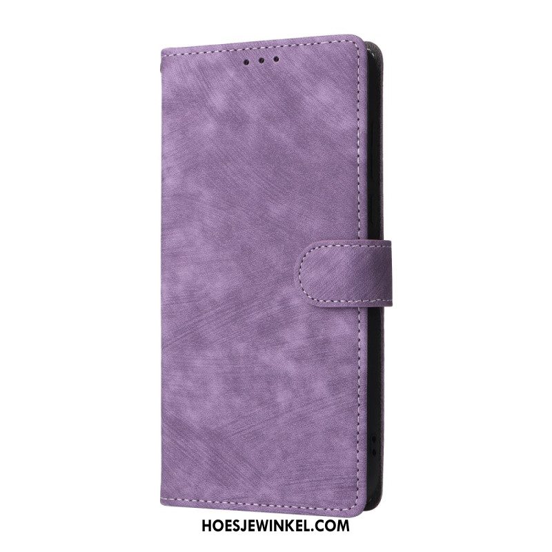 Leren Hoesje Oneplus Nord 5 Rfid-bescherming Met Suède-effect