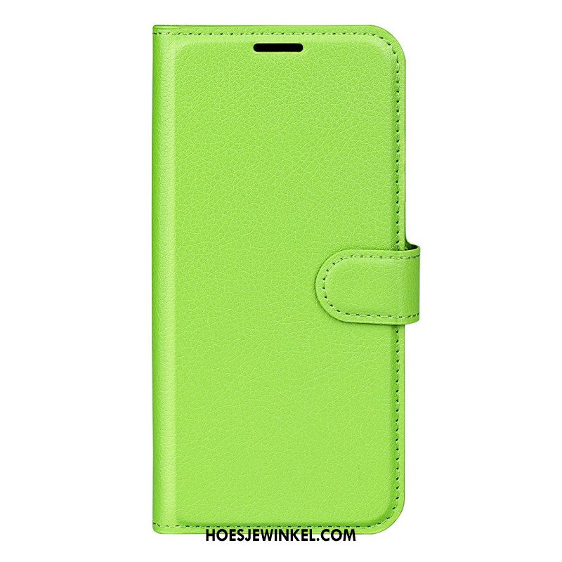 Leren Hoesje Oppo Find X9 5g Lychee Kunstleer Bescherming Hoesje