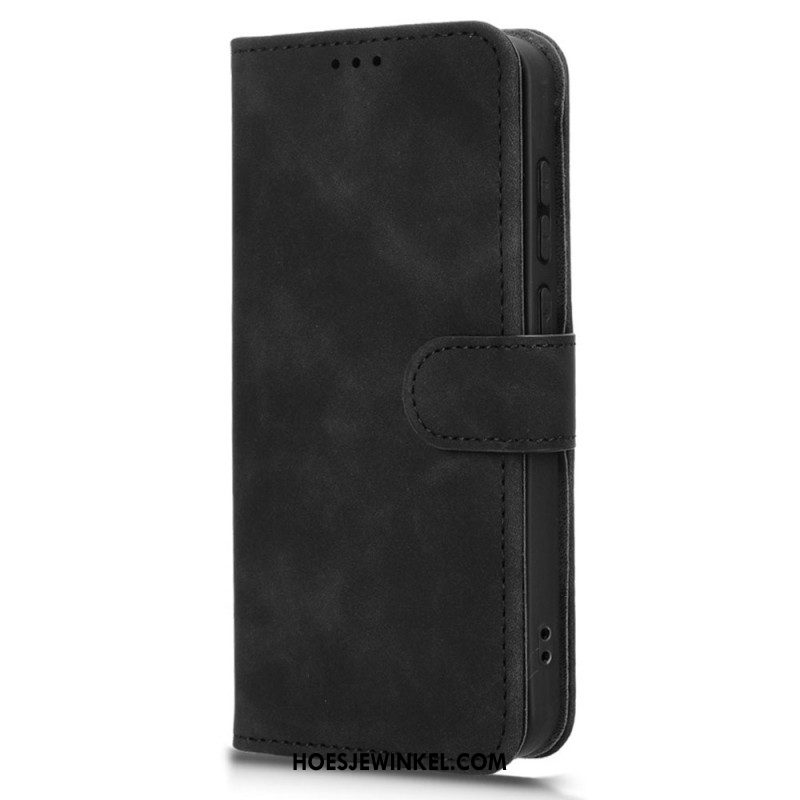 Leren Hoesje Oppo Find X9 5g Suède-effect Bescherming Hoesje