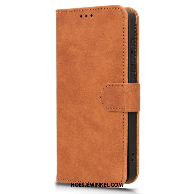 Leren Hoesje Oppo Find X9 5g Suède-effect Bescherming Hoesje