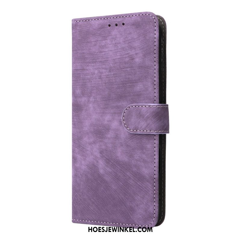 Leren Hoesje Oppo Find X9 Pro 5g Bandjes Met Suède-effect Bescherming Hoesje