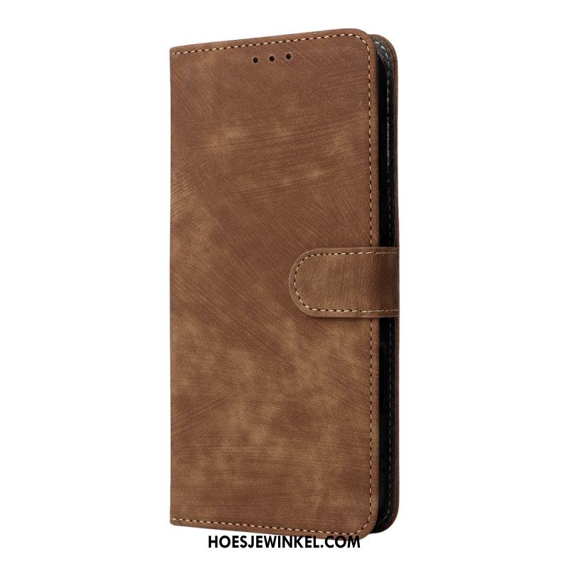 Leren Hoesje Oppo Find X9 Pro 5g Bandjes Met Suède-effect Bescherming Hoesje