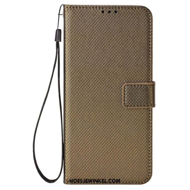 Leren Hoesje Oppo Reno 13 5g Bandstippen