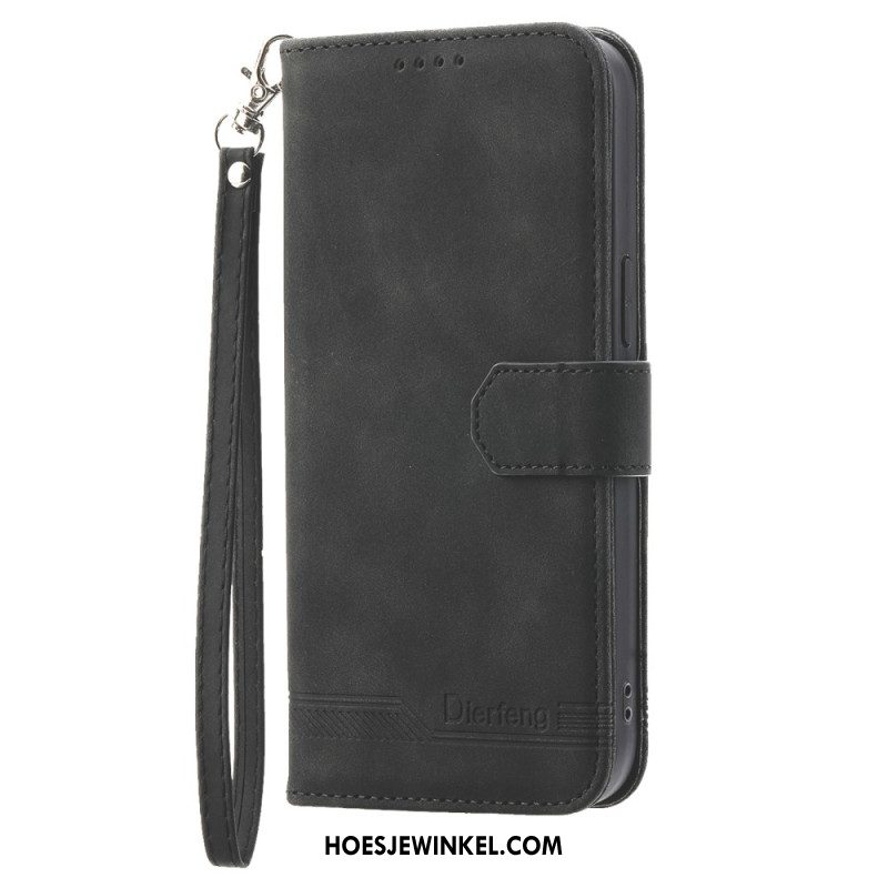 Leren Hoesje Oppo Reno 13f 4g / 5g / 13 Fs 5g Dierfeng Bescherming Hoesje