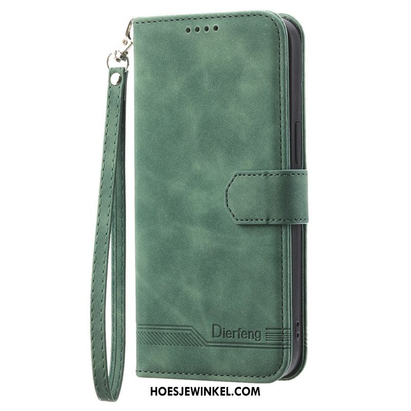 Leren Hoesje Oppo Reno 13f 4g / 5g / 13 Fs 5g Dierfeng Bescherming Hoesje