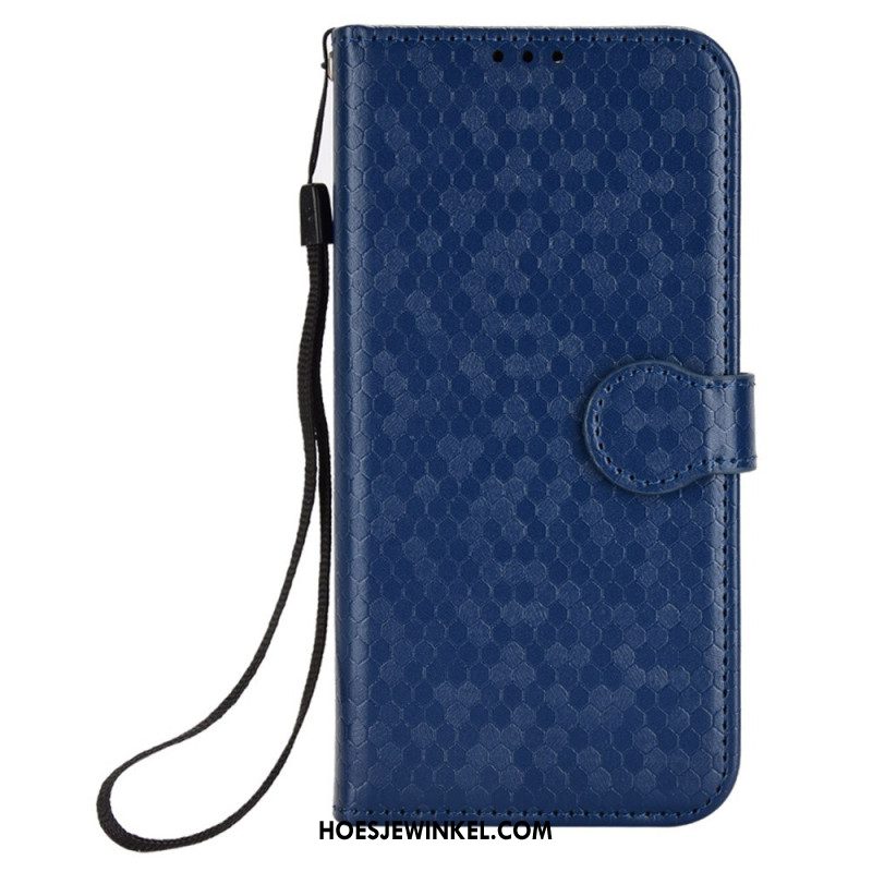 Leren Hoesje Oppo Reno 13f 4g / 5g / 13 Fs 5g Glanzend