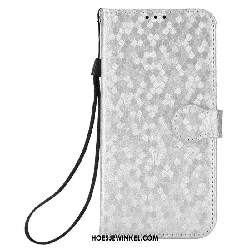 Leren Hoesje Oppo Reno 13f 4g / 5g / 13 Fs 5g Glanzend