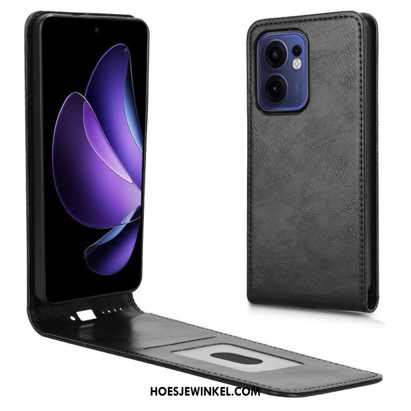 Leren Hoesje Oppo Reno 13f 4g / 5g / 13 Fs 5g Ontwerp Met Verticale Klep Bescherming Hoesje