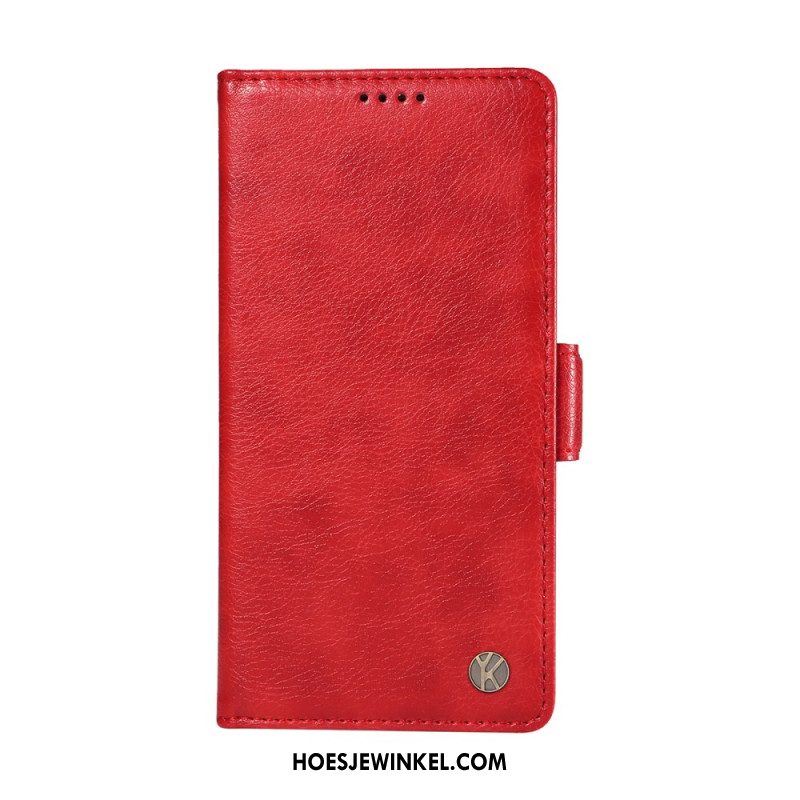 Leren Hoesje Oppo Reno 14 5g Vintage Yikatu