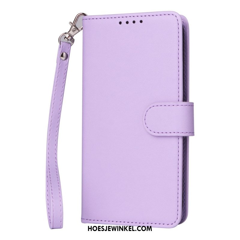 Leren Hoesje Samsung Galaxy A17 4g / 5g Afneembaar Hoesje Bescherming Hoesje