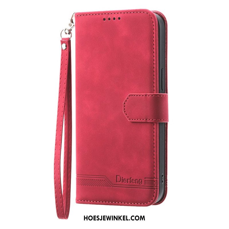Leren Hoesje Samsung Galaxy A17 4g / 5g Dierfeng