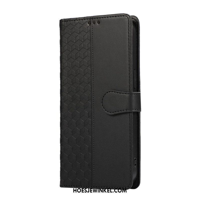 Leren Hoesje Samsung Galaxy A17 4g / 5g Rand Bescherming Hoesje