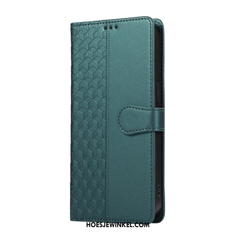 Leren Hoesje Samsung Galaxy A17 4g / 5g Rand Bescherming Hoesje