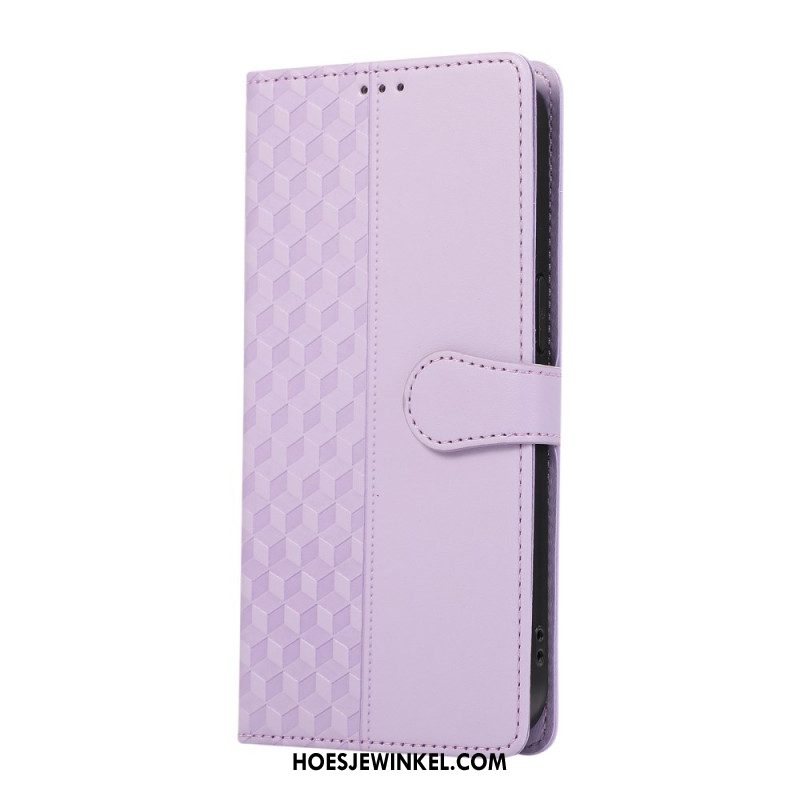 Leren Hoesje Samsung Galaxy A17 4g / 5g Rand Bescherming Hoesje