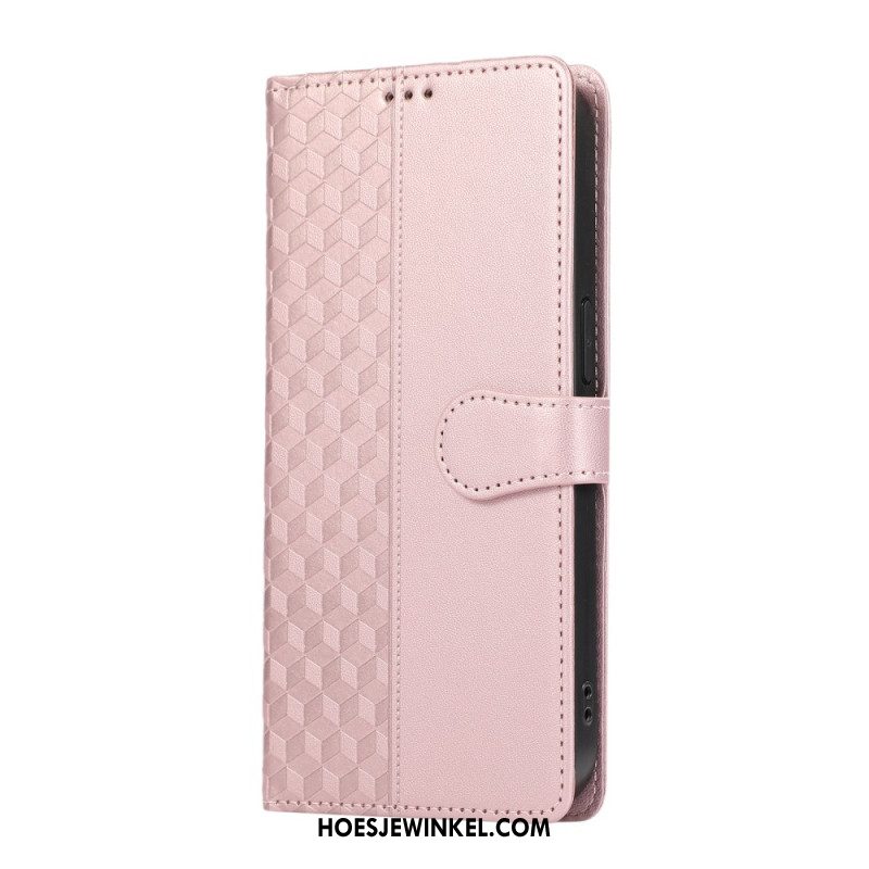 Leren Hoesje Samsung Galaxy A17 4g / 5g Rand Bescherming Hoesje