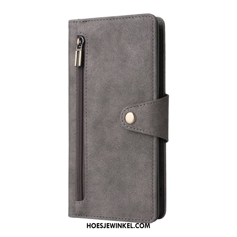 Leren Hoesje Samsung Galaxy A17 4g / 5g Stijlvolle Portemonnee Bescherming Hoesje