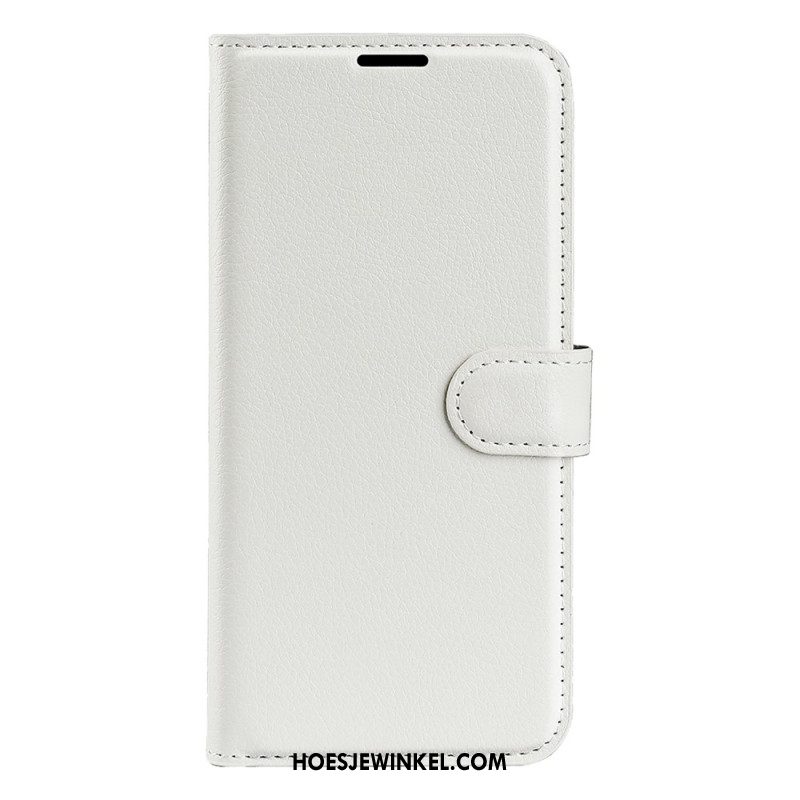 Leren Hoesje Samsung Galaxy S25 5g Edge Lychee Kunstleer Bescherming Hoesje