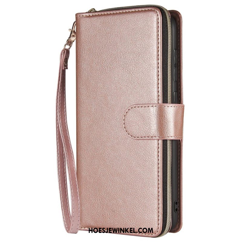 Leren Hoesje Samsung Galaxy S25 5g Edge Portemonnee En Etui Bescherming Hoesje