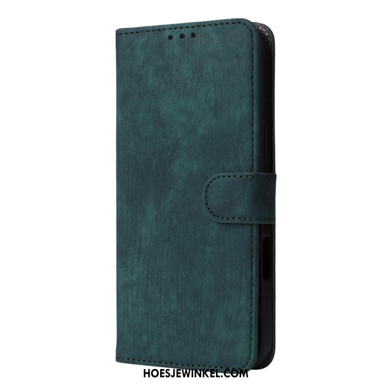 Leren Hoesje Samsung Galaxy S25 5g Edge Rfid-functie Met Bandje