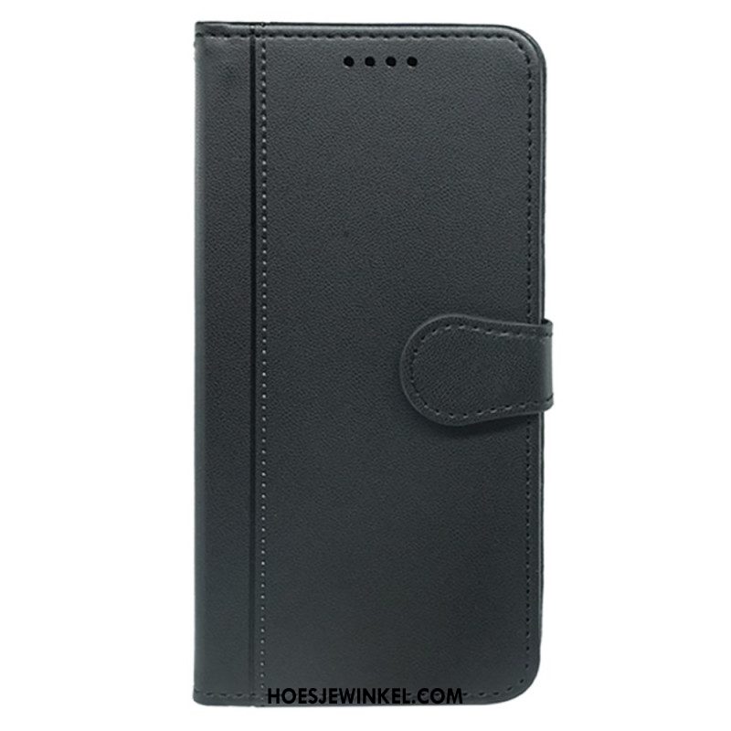 Leren Hoesje Samsung Galaxy S25 5g Vintage Stijl Bescherming Hoesje