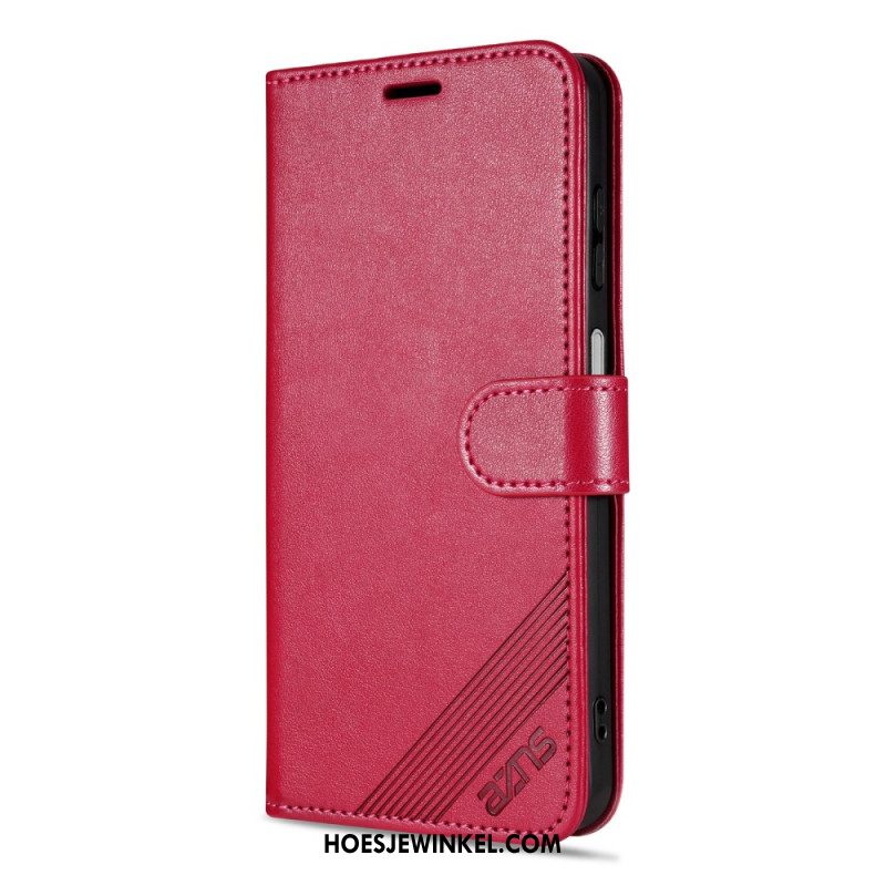 Leren Hoesje Samsung Galaxy S25 Fe Azns Bescherming Hoesje