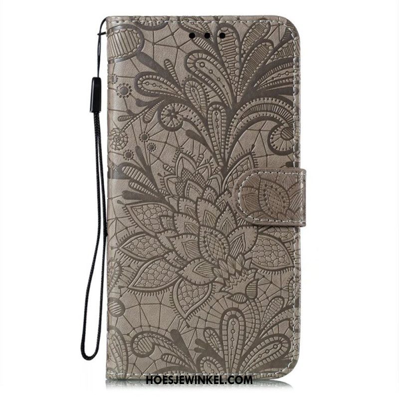 Leren Hoesje Samsung Galaxy S25 Fe Mandala-print Bescherming Hoesje